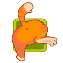 💁 emoji Кот Батон @FOXDIZIGNERLIFE Telegram sticker 7 of 17