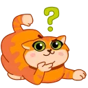 😼 emoji Кот Батон @FOXDIZIGNERLIFE Telegram sticker 2 of 17