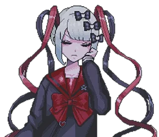 💔 emoji Dark Kangel by @NSOemoji Telegram sticker 11 of 120