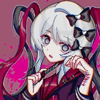 💔 emoji Dark Kangel by @NSOemoji Telegram sticker 20 of 120