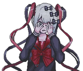 💔 emoji Dark Kangel by @NSOemoji Telegram sticker 12 of 120