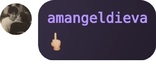 🖕 emoji . Telegram sticker 14 of 29