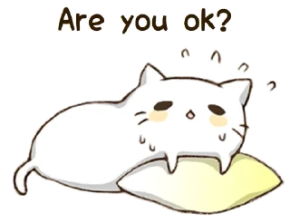 Sticker from Pillow & Cat • @punipuni_stickers