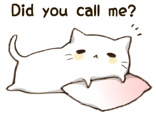 Sticker from Pillow & Cat • @punipuni_stickers