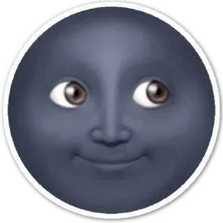 🌚 emoji Kang pack by @kulhaker478 Telegram sticker 22 of 120