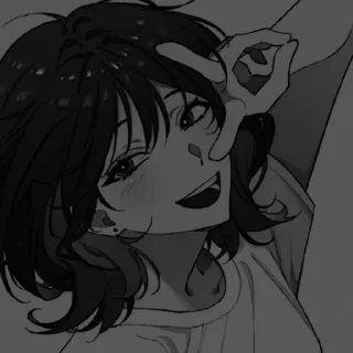 👾 emoji Грустные аниме Telegram sticker 8 of 119