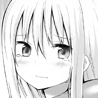 🍼 emoji Грустные аниме Telegram sticker 17 of 119