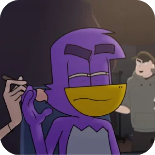 🦆 emoji •🟣Fᴏᴄᴋy|Bᴀd Mᴀsᴄᴏᴛ/Crᴇᴀᴛᴏr:«ʍ.v.ᴩ»🟣• Telegram sticker 19 of 119