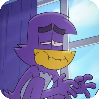 🦆 emoji •🟣Fᴏᴄᴋy|Bᴀd Mᴀsᴄᴏᴛ/Crᴇᴀᴛᴏr:«ʍ.v.ᴩ»🟣• Telegram sticker 17 of 119