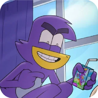 🦆 emoji •🟣Fᴏᴄᴋy|Bᴀd Mᴀsᴄᴏᴛ/Crᴇᴀᴛᴏr:«ʍ.v.ᴩ»🟣• Telegram sticker 10 of 119
