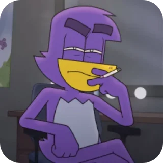 🦆 emoji •🟣Fᴏᴄᴋy|Bᴀd Mᴀsᴄᴏᴛ/Crᴇᴀᴛᴏr:«ʍ.v.ᴩ»🟣• Telegram sticker 24 of 119