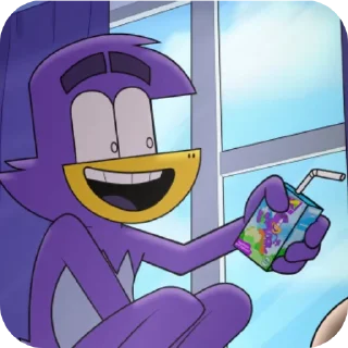 🦆 emoji •🟣Fᴏᴄᴋy|Bᴀd Mᴀsᴄᴏᴛ/Crᴇᴀᴛᴏr:«ʍ.v.ᴩ»🟣• Telegram sticker 9 of 119