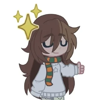👍 emoji Аниса Совик Telegram sticker 8 of 96