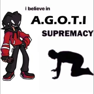 🌟 emoji AGOTI - АГОТИ FNF Telegram sticker 11 of 52