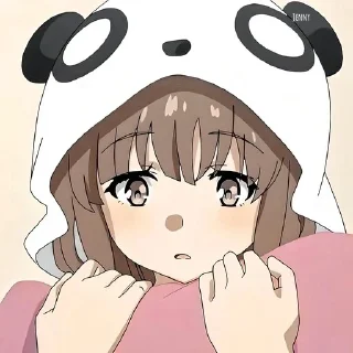 Sticker from Этот глупый свин @anime_stickerr