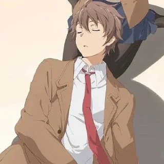 Sticker from Глупый свин @anime_stickerr