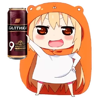 Sticker from Umaru