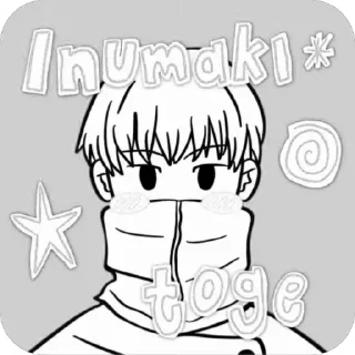 Sticker from ꒰ 🐍 ꒱ T᧐gᥱ Iᥒᥙⲙᥲκi BW @jjk_stickersOG