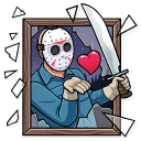 Sticker from Jason Voorhees