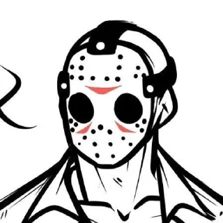 🤩 emoji Jason Voorhees @Ruzi_heh Telegram sticker 1 of 22