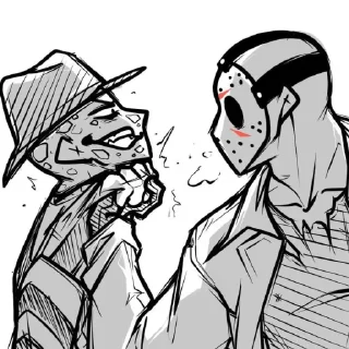 🤩 emoji Jason Voorhees @Ruzi_heh Telegram sticker 13 of 22
