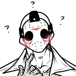 🤩 emoji Jason Voorhees @Ruzi_heh Telegram sticker 5 of 22