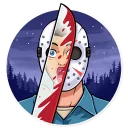 Sticker from Jason Voorhees