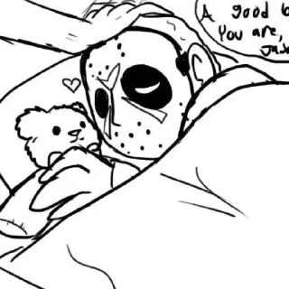 🤩 emoji Jason Voorhees @Ruzi_heh Telegram sticker 16 of 22