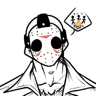 🤩 emoji Jason Voorhees @Ruzi_heh Telegram sticker 7 of 22