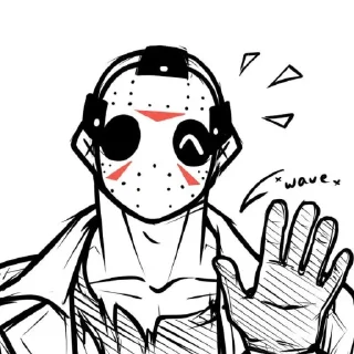 🤩 emoji Jason Voorhees @Ruzi_heh Telegram sticker 6 of 22