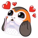😍 emoji Порги (@TgSticker) Telegram sticker 2 of 24