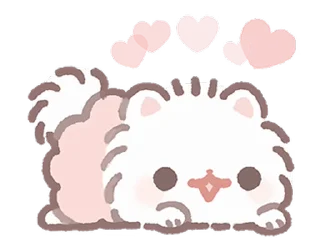 🤍 emoji ⬫ ۫ @cute_stickers_emoji  ۫  ᯏ Telegram sticker 10 of 24