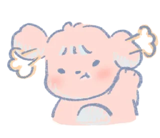 🦴 emoji ꒰ ིྀ ´ ˆ ` ꒱  .  °
@cute_stickers_emoji. °   ₊  ☆ Telegram sticker 24 of 40