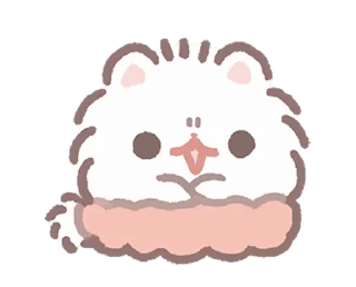 🤍 emoji ⬫ ۫ @cute_stickers_emoji  ۫  ᯏ Telegram sticker 17 of 24
