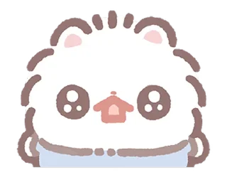 🤍 emoji ⬫ ۫ @cute_stickers_emoji  ۫  ᯏ Telegram sticker 5 of 24