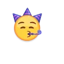 🥳 emoji Больше стикеров 👉🏻 @stickertg4 Telegram sticker 11 of 42