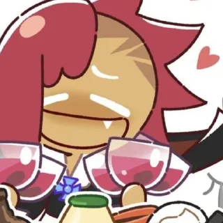 🍷 emoji Вампир, с бокалом вина Telegram sticker 1 of 60