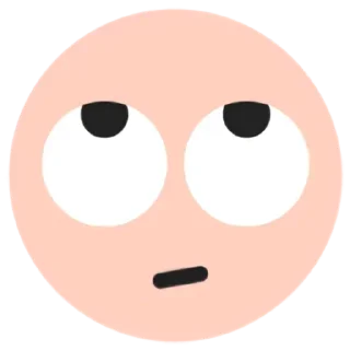 🙄 emoji @FULLSITION <- БОЛЬШЕ Telegram sticker 18 of 50