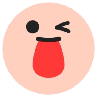 😜 emoji @FULLSITION <- БОЛЬШЕ Telegram sticker 21 of 50