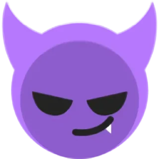 😈 emoji @FULLSITION <- БОЛЬШЕ Telegram sticker 19 of 50