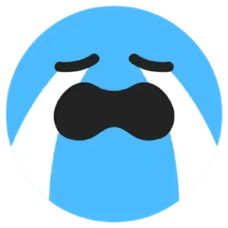 😭 emoji @FULLSITION <- БОЛЬШЕ Telegram sticker 5 of 50