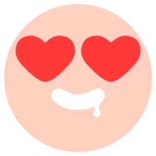 😍 emoji @FULLSITION <- БОЛЬШЕ Telegram sticker 16 of 50