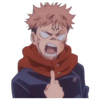 ❤️ emoji Итодори @anime_stickerr Telegram sticker 2 of 26