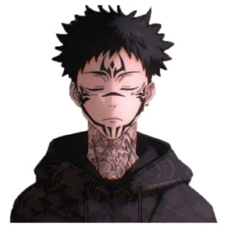 ❤️ emoji Итодори @anime_stickerr Telegram sticker 14 of 26