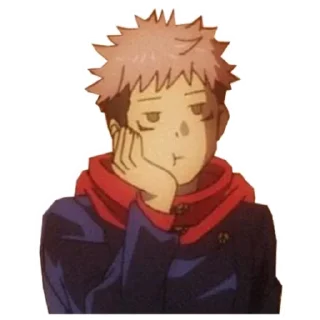❤️ emoji Итодори @anime_stickerr Telegram sticker 9 of 26