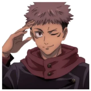 ❤️ emoji Итодори @anime_stickerr Telegram sticker 12 of 26