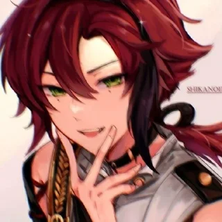 🌟 emoji сделано кокоми, хэйдзо милаш Telegram sticker 2 of 25