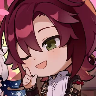 🌟 emoji сделано кокоми, хэйдзо милаш Telegram sticker 10 of 25