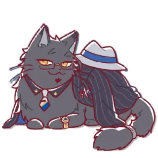 Sticker from Парадокс лайв кот