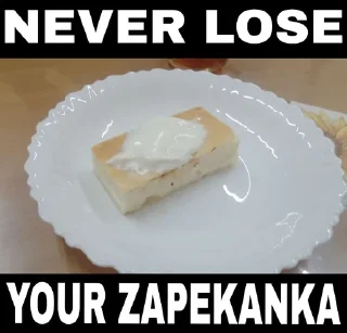 Sticker from Another zapekanka classic!